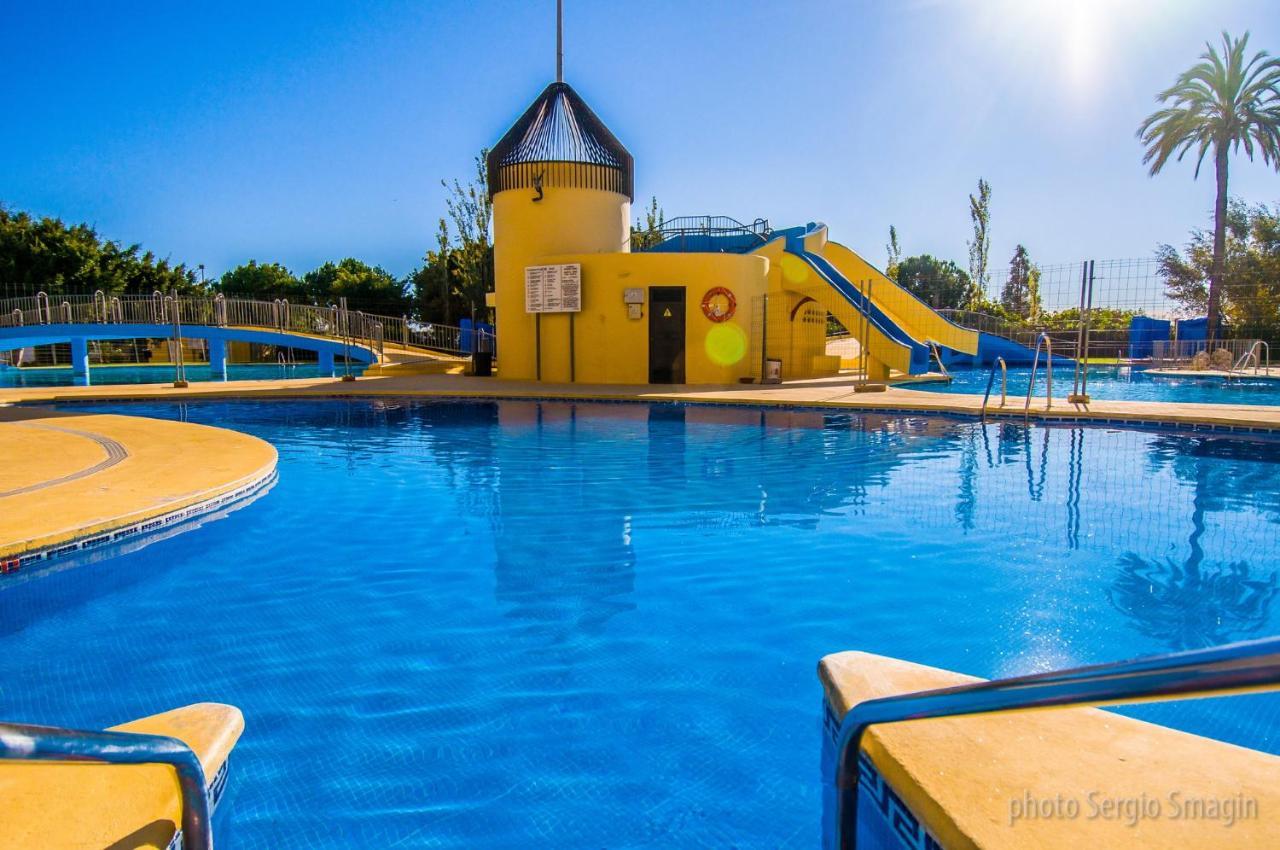801 Estudio - Minerva Apartamentos - Vista Al Mar Y Montana - Piscina Y Playa 贝纳尔马德纳 外观 照片