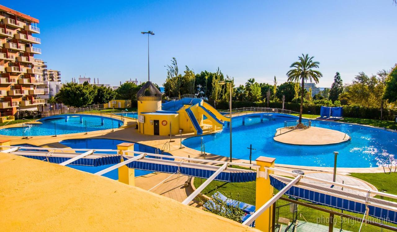 801 Estudio - Minerva Apartamentos - Vista Al Mar Y Montana - Piscina Y Playa 贝纳尔马德纳 外观 照片
