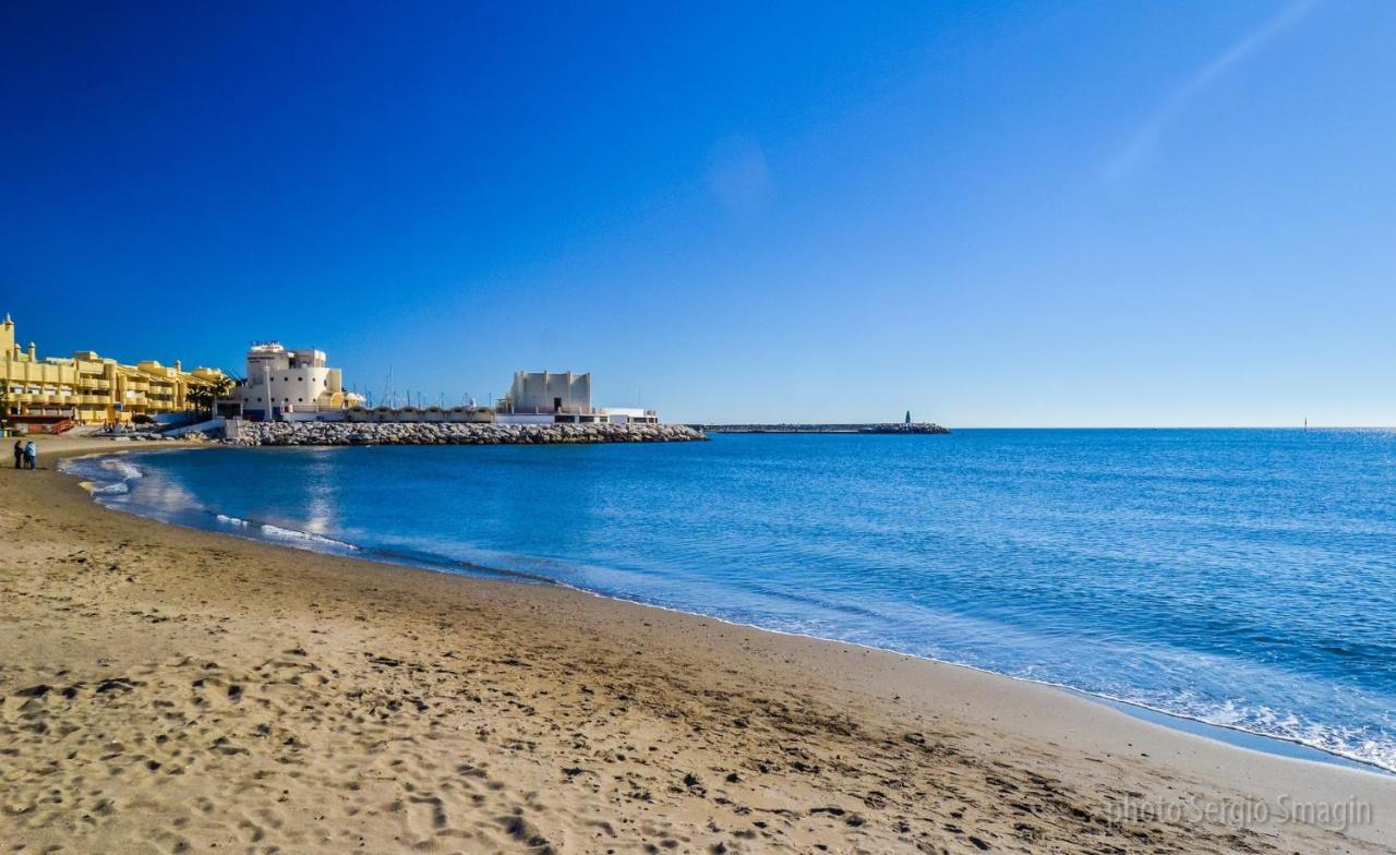 801 Estudio - Minerva Apartamentos - Vista Al Mar Y Montana - Piscina Y Playa 贝纳尔马德纳 外观 照片