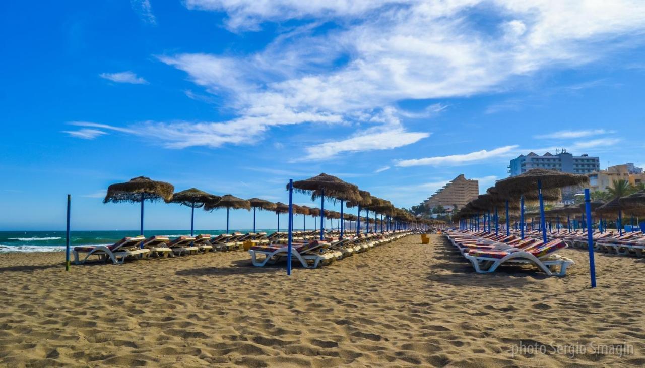 801 Estudio - Minerva Apartamentos - Vista Al Mar Y Montana - Piscina Y Playa 贝纳尔马德纳 外观 照片