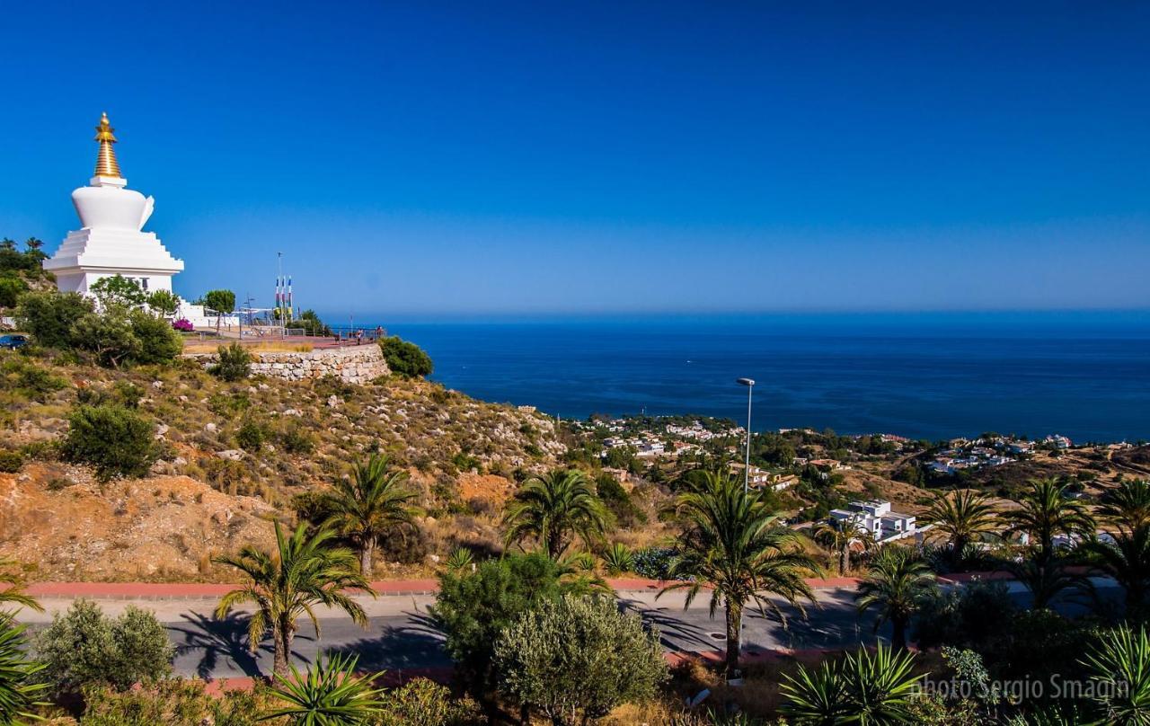 801 Estudio - Minerva Apartamentos - Vista Al Mar Y Montana - Piscina Y Playa 贝纳尔马德纳 外观 照片