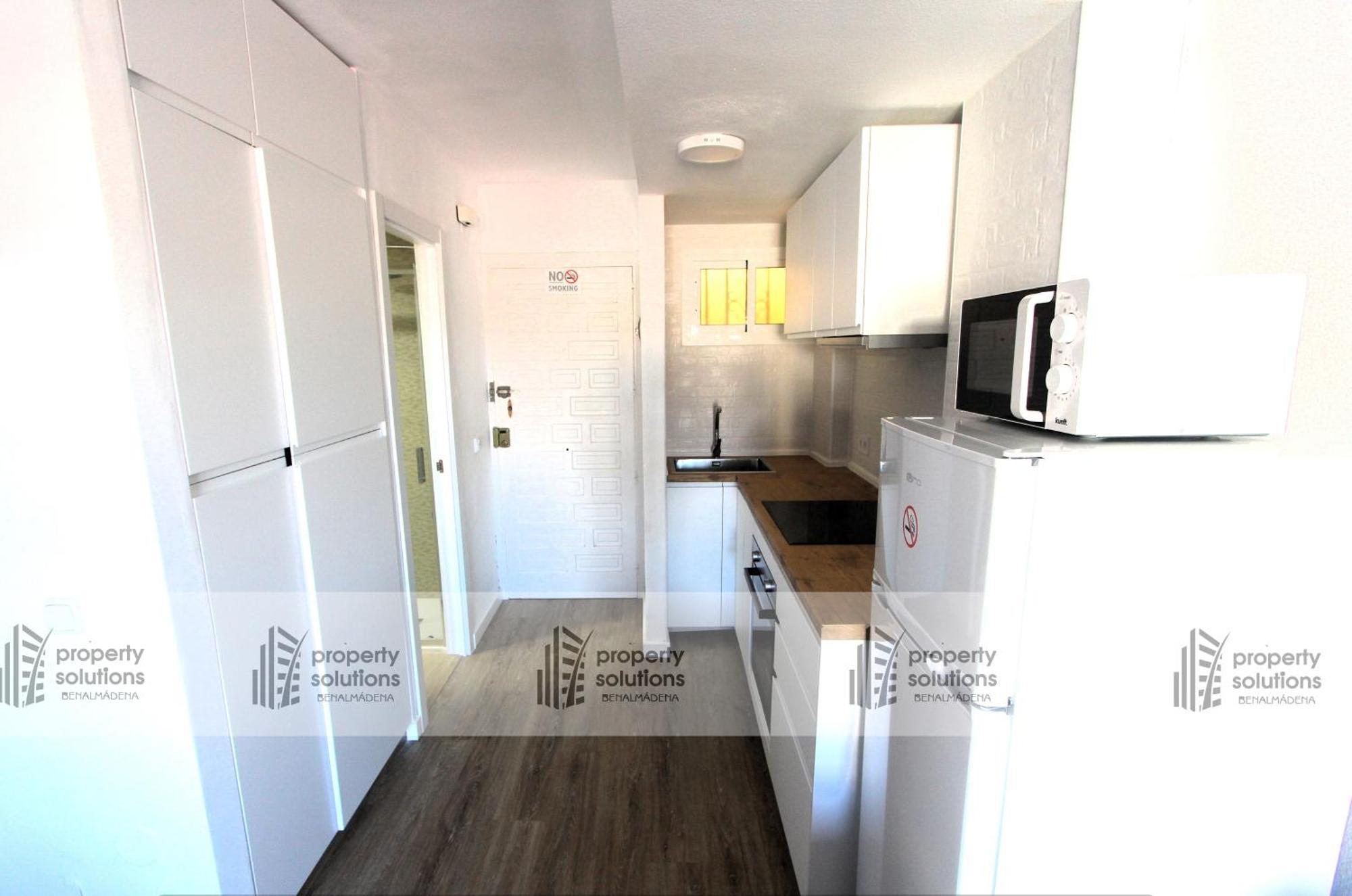 801 Estudio - Minerva Apartamentos - Vista Al Mar Y Montana - Piscina Y Playa 贝纳尔马德纳 外观 照片