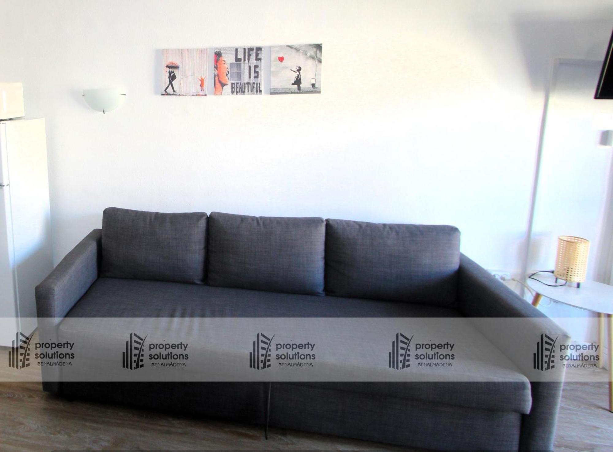 801 Estudio - Minerva Apartamentos - Vista Al Mar Y Montana - Piscina Y Playa 贝纳尔马德纳 外观 照片